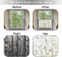 LEMON CLOUD Bamboo Window Film - Stained Glass Film Frosted Privacy Decal - Decorative Window Cling No Glue Removable Stickers (23.6 x 78.7 Inch)...