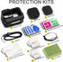 Accessories Kit for Go Pro Hero 12/Hero 11/Hero 10/Hero 9 Black,2-Pack(6pcs) Screen Protector Silicone Sleeve Protective Case with Lens Cover Cap ...