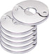 Floor and Ceiling Plate Cover Split Flange Replacement and Repair Kit, Fits 3/4 Inch IPS Galvanized Pipe or 1 Inch Copper Pipe, Chrome Finish (Pac...