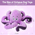 Dog Toys for Large Breed, Octopus Squeaky Funny Cute Interactive Medium & Small Dog Toys, Stuffed Plush Animals Puppy Toys, Dog Birthday for Dog P...