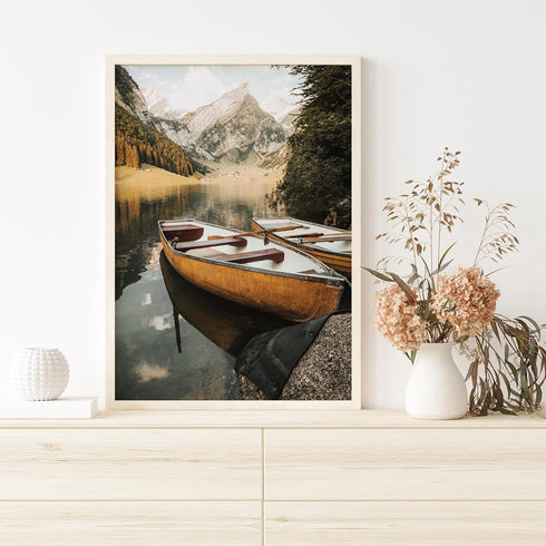 JarThenaAMCS 12Pcs Fall Wall Art Prints Country Autumn Landscape Art Poster Realistic Nature Scenery Wall Decor for Seasonal Home Gallery Living R...