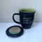 Man of Faith Ceramic Mug and Coaster Set of 1, Birthday, Christmas, and Father's Day Gift for Christian Men, 14 Ounce, by Abbey Gift...