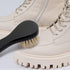 Premium Shoe Polish Brush Set - Horse Hair Brushes, Shoe Polish Applicator for Leather Footwear - Shoe Brushes for Cream & Polish - Made of White ...