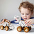 iPlay, iLearn ???????? ?????? Dinosaur Monster Truck Toys for Toddlers 1-3, Skeleton Pull Back Dino Car for Kids 2-4 Year, Boy Cool T-Rex Fossil V...