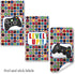 Game On! Video Gamer Birthday Party Mini Chocolate Candy Bar Sticker Wrappers for Kids, 45 1.4" x 2.6" Wrap Around Labels by AmandaCreation, Great...