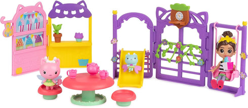 Gabby’s Dollhouse, Kitty Fairy Garden Party, 18-Piece Playset with 3 Toy Figures, Surprise Toys & Dollhouse Accessories, Kids Toys for Girls & Boy...