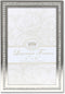 Lawrence Frames Lawrence Royal Designs 4x6 Dazzle Silver and Glitter Picture Frame...