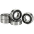 GREHUA Mini Bike Wheel Bearing Front and Rear for Coleman CT200U Trail 200 BT200X CT200U-EX Baja Warrior MB165 Massimo MB200 Predator 212cc 196cc ...