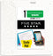 Five Star 3 Ring Binder, 1 Inch Binder with D Rings, Customizable Clear View Cover + Study App, Poly, White (261440A-ECM)...