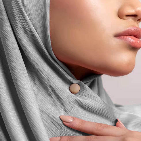 PeacePray 8 Pairs Premium Strong Hijab Magnetic Pins, No-Snag Multi-Use Hijab Magnets, Professional Pinless Magnetic Hijab Pins, Shiny and Matte S...