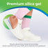 Gel Heel Pads - 2 Pcs Heel Cups for Heel pain, for Plantar Fasciitis Bone Spurs Pain Relief Protectors of Sore or Bruised Feet, Foot Pain Relief S...