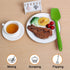 uxcell Silicone Spatula Set Heat Resistant Kitchenware Flipping Turner Non Stick Spatula for Cooking Baking and Mixing Green...