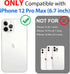 SPORTLINK for iPhone 12 Pro Max Waterproof Case - Full Body Shockproof Dustproof Phone Screen Protector Rugged Cases for iPhone 12 Pro Max 6.7 Inc...