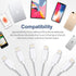 Sundix iPhone Charger, 6Pack 3FT Lightning Cable iPhone Charger Cable Charging Cord Compatible iPhone 14/13/12/12Pro/12ProMax/11/11Pro/11Pro MAX/X...