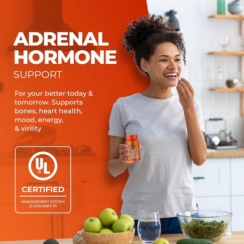 Mt. Angel Vitamins - Pure DHEA 25mg - DHEA Supplement for Men + Women - Supplement to Help Support Healthy Aging, Muscle Integrity, Energy + Hormo...