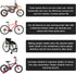 PSLER 72 PCS Sky Bule Spoke Skins Spoke Covers Trim Wrap Cover Decoration Protector Pipe Motorcycle Motocross Pit Dirt Bike...