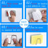 LYART 4Pcs Premium Sink Sponge Holder for Kitchen Sink Caddy Brush - SUS304 Stainless Steel Waterproof Rustproof Quick Drying Strong Self Adhesive...