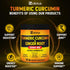 6 in 1 Turmeric Curcumin + Ginger Capsules, 95% Curcuminoids, Equivalent to 13050mg, with Ginger, Garlic Bulb, Bromelain, Moringa, Black Pepper, J...