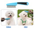 Dog Bath Brush,Cuteabc 2Pcs Cat Grooming Comb Set Included Scrub Brush for Dogs Bath and Pet Steel Combs,silicone pet brush?dog bath brush scrubbe...