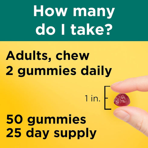 Nature Made Digestive Probiotics and Energy B12 Gummies, Probiotics for Women and Men, 50 Probiotic Gummies, 25 Day Supply...