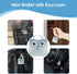 Mini Coin Purse Keychain Cute Owl Backpack Change Wallet Bags Jewelry Pouch with Keyring for Women Storage Coins...