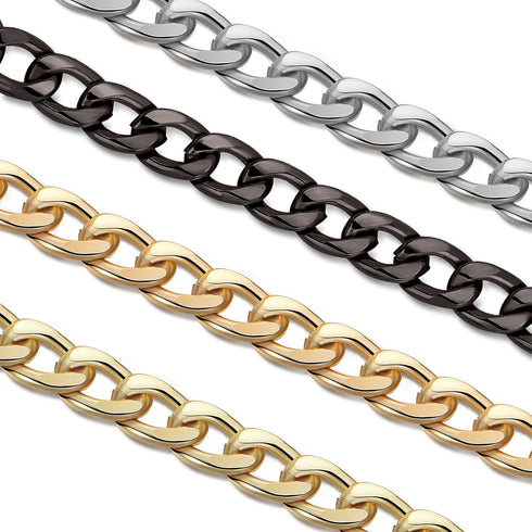 WILLBOND 4 Pcs Purse Chain Strap Mini Purse Extender Metal Flat Chain Strap Replacement for Crossbody Shoulder Bag Handbag Clutch Handles Charm(7....