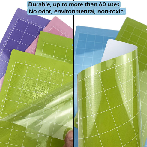 ReArt Strong Grip Cutting Mat 12x12 inch 3 Pack...