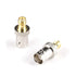 Gold SMA Female to BNC Female Adapter - 4 Pack Coupler - Male to Female Coaxial (RF) Connector, Compatible with RF, SDI, HD-SDI, CCTGV, Camera...