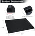 Silicone Mats, YACEYACE 2Pcs 15.7"x 11.8"x 0.03" Black Silicone Placemats, Silicone Table Mat, Silicone Mats for Kitchen Counter, Baking, Jewelry...