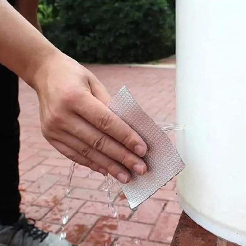 ADHES Butyl Tape Waterproof Tape Aluminum Foil Tape Sealan Tape 2 Inch x 16 Feet, for RV Repair, Window, Silicone, Boat and Pipe Sealing, Glass & ...