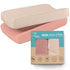100% Muslin Changing Pad Cover Pack of 2-32x16 Ultra Soft 120GSM Baby Changing Pad Covers for Girls and Boys - Easy wash Diaper Changing pad Cover...