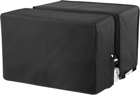 600D Outdoor Air Conditioner Covers and Indoor Air Conditioner Cover for U-Shaped Window Air Conditioner Unit, with Adjustable Hook and Loop Strap...