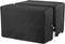 600D Outdoor Air Conditioner Covers and Indoor Air Conditioner Cover for U-Shaped Window Air Conditioner Unit, with Adjustable Hook and Loop Strap...