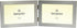 Brushed Aluminium Satin Silver Colour - Twin 2 Picture Horizontal Double Folding Photo Frame - Takes 2 Photos of 6 x 4 inches (15 x 10 cm) (Landsc...