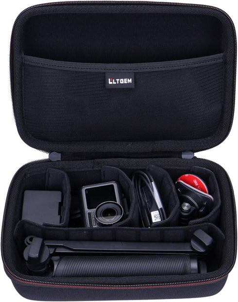 LTGEM EVA Hard Case for GoPro Hero Series or DJI Osmo Action 4 / Action 3 / Action 2 Action/Action Camera?Removable Inner?......