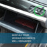 GNEGNI Leather Car Registration and Insurance Card Holder, Auto Truck Document Holder Vehicle Glove Box Paperwork Organizer Wallet with Magnetic C...