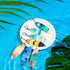 Bucherry 36 Pcs Beach Favors Keychain Gifts Set Wooden Bulk Surfboard Slippers Sea Turtle Coconut Tree Bible Keychains for Beach Hawaiian Florida ...