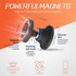 Dual Magnetic Phone Holder for Gym, Strong Magnet Gym Phone Mount&Holder, Fit All Phone- 360°Adjustable Holder for Video Recording- Designed for G...
