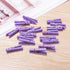 50 PCS Small Transparent Plastic Tool Paper Clips Clothespins Clip Clothing Line Clip Photo Clips 1.4 x 0.25 Inch Mini Clothespins Baby Shower Clo...