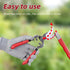 2 Pieces Garden Tool Sharpener, Garden Tool Blade Sharpener for Knife, Garden Knife Sharpener for Hedge Shears Scissors, Mini Sharpener for Garden...