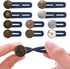 10 Pack Pants Expander Button, 10 Styles Jeans Waist Extender Button for Men and Women, Collars/Cuffs No Sew Metal Adjustment Buttons for Extender...