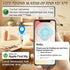 Key Finder Key Locator Find My Luggage Key Tracker Bluetooth Luggage Tracker Key Finder Locator with Sound Item Locator for Keys Bags Wallets Pet,...