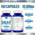 Shilajit 10,000mg (150 Capsules) - Premium Shilajit Capsule (Non-GMO & Gluten Free)...