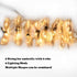 Patio Umbrella Lights 8 Lighting Mode 104 LED String Lights with Remote Control Umbrella Lights Battery Operated Waterproof Outdoor Decor for Pati...