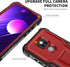 DUOPAL for Motorola Moto G Play 2021 Case, Military Grade Protection Shockproof Case with Tempered Glass HD Screen Protector and Kickstand Compati...