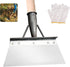 SS SUNSBELL Multifunctional Garden Shovel, Stainless Steel Cleaning Shovel for Weeds and Moss, Outdoor Garden Cleaning Shovel with Gloves Not Incl...