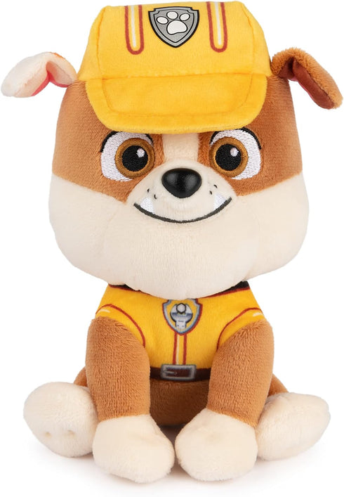 GUND Official PAW Patrol Rubble in Signature Construction Uniform Plush Toy, Stuffed Animal for Ages 1 and Up, 6" (Styles May Vary)...
