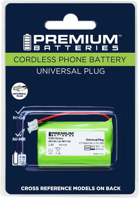 HHR-P104 Universal Cordless Phone Replacement Battery...