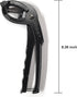 LENITH Aluminum Hot Pot Tongs Holder For Korean Stone Ceramic Bibimbap Bowl, Dolsot, Ddukbaegi, Sizzling Hot Pot (BLACK)...