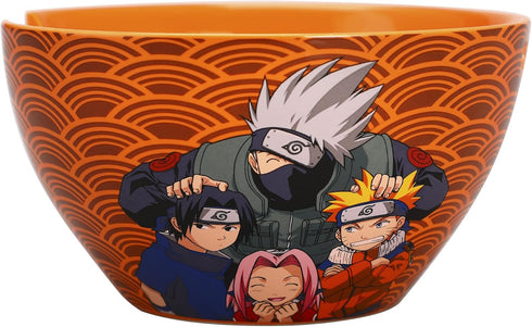 Bioworld Naruto Anime Heroes 20 oz Ramen Bowl With Chopsticks...